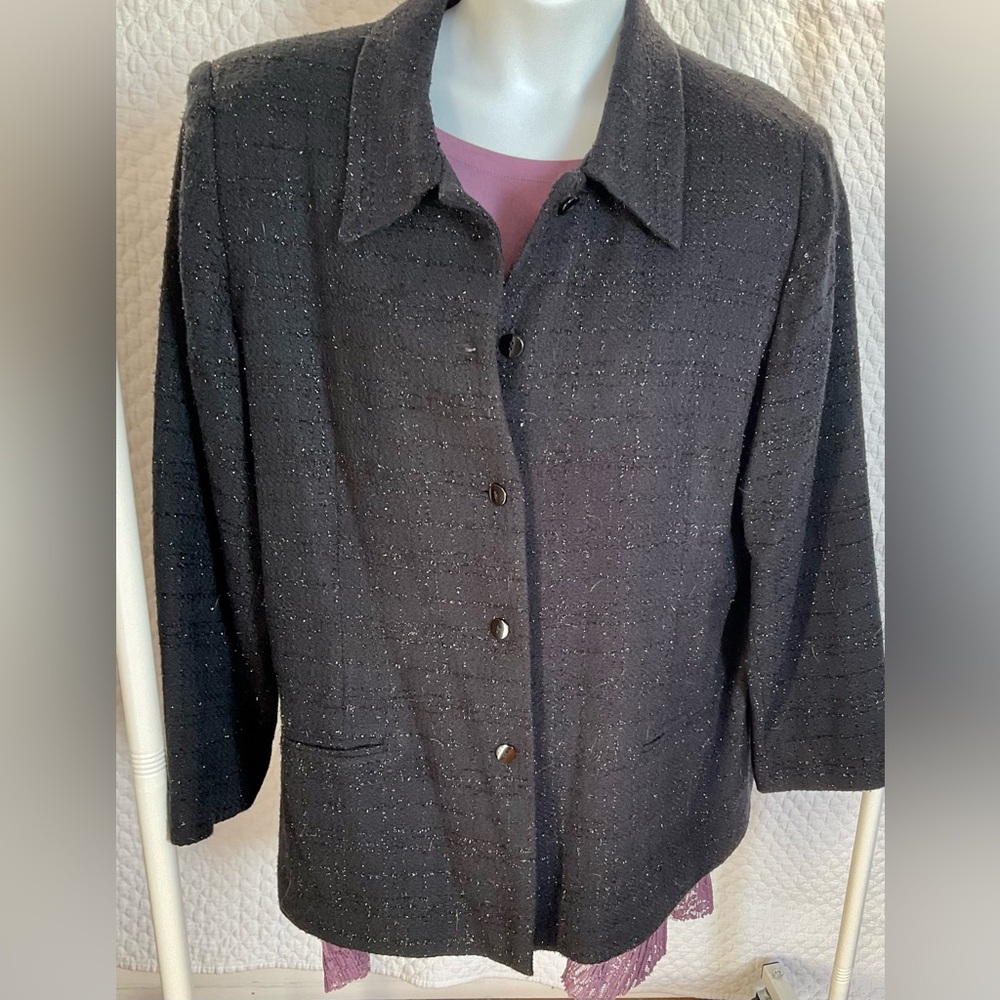 Sag Harbor Black Jacket 24W